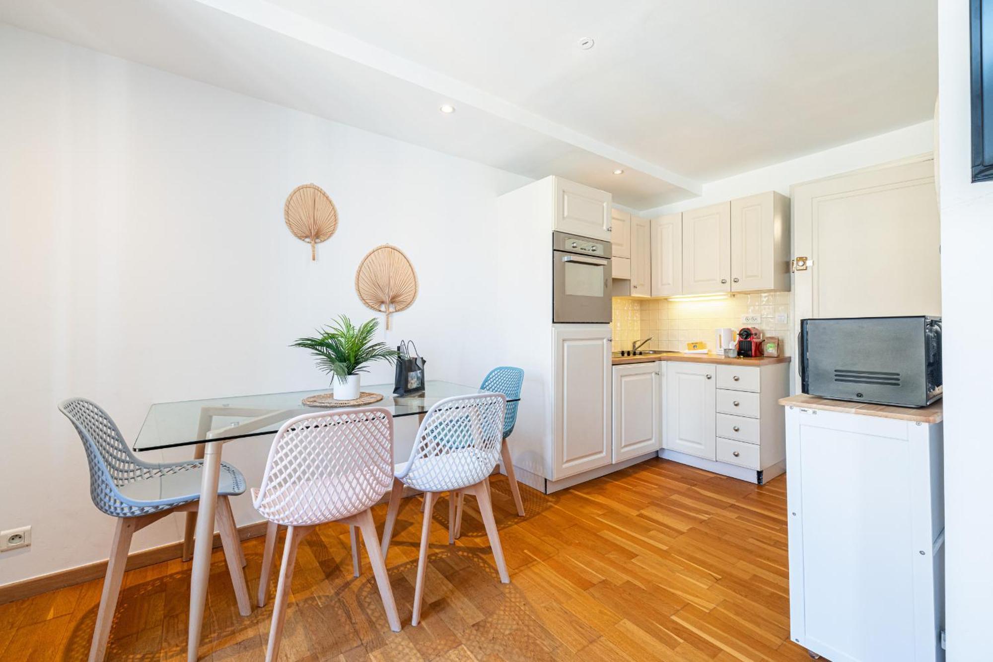 Apartamento Massena Street - 1 Bdr Duplex With Ac & Parking Niza Exterior foto
