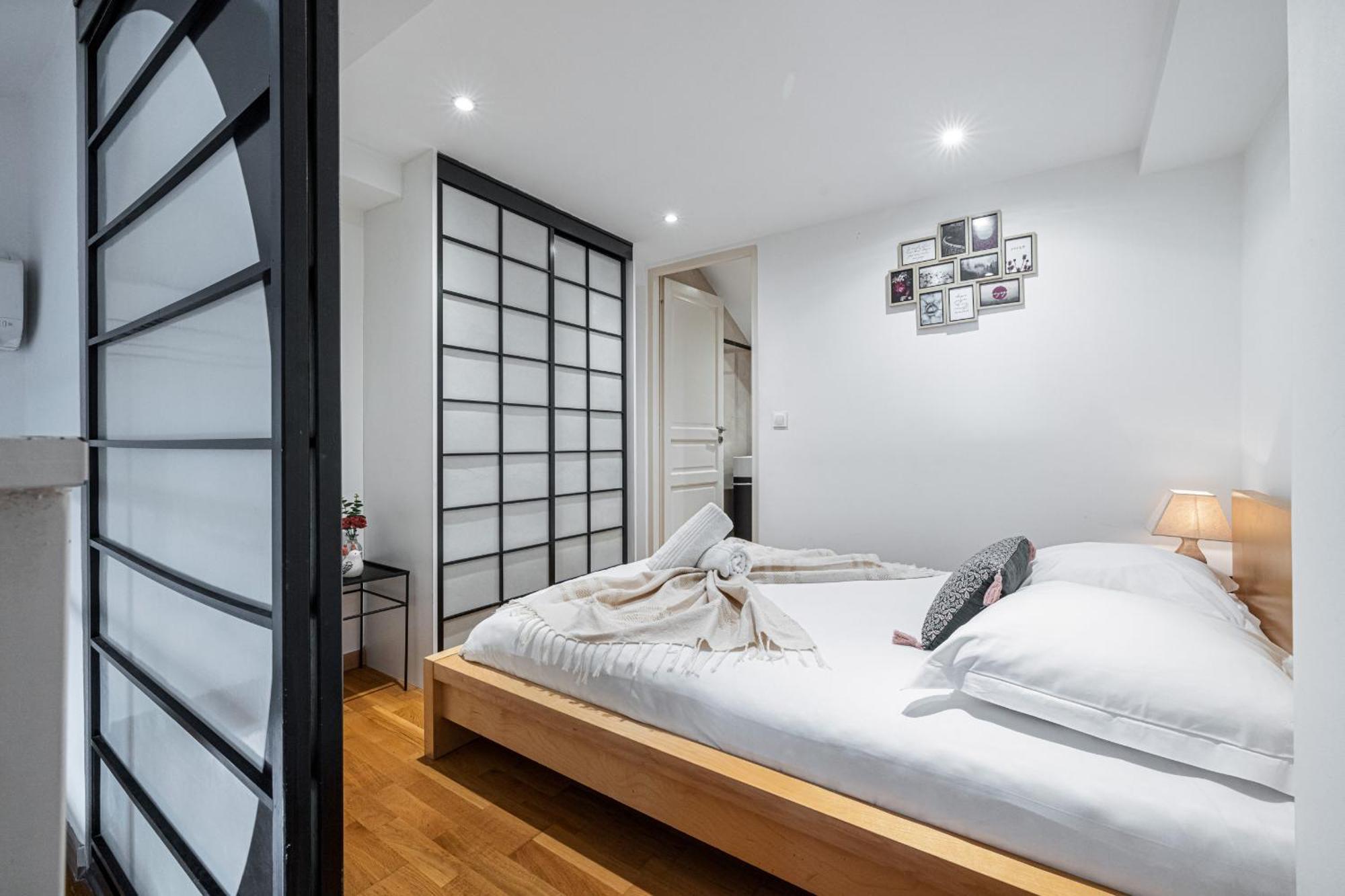 Apartamento Massena Street - 1 Bdr Duplex With Ac & Parking Niza Exterior foto